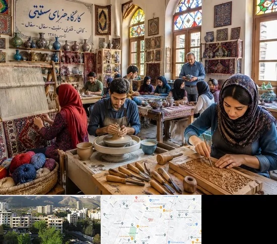 آموزشگاه صنایع دستی در دیباجی