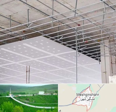 سقف کاذب در مشگین شهر