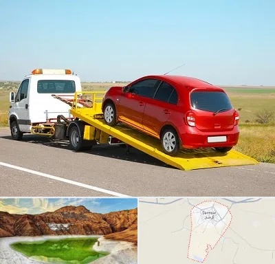 یدک کش خودرو در گرمسار