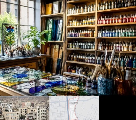 فروشگاه لوازم ویترای در اسکندری