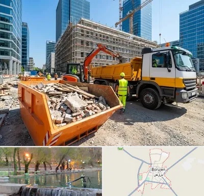 حمل نخاله ساختمانی در بروجن
