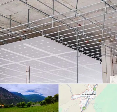سقف کاذب در مرزن آباد