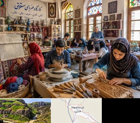 آموزشگاه صنایع دستی در هشترود