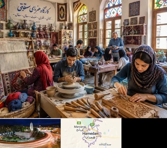 آموزشگاه صنایع دستی در همدان