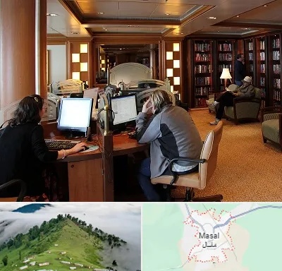 کافی نت آنلاین در ماسال