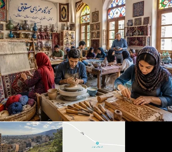 آموزشگاه صنایع دستی در بوکان تهران