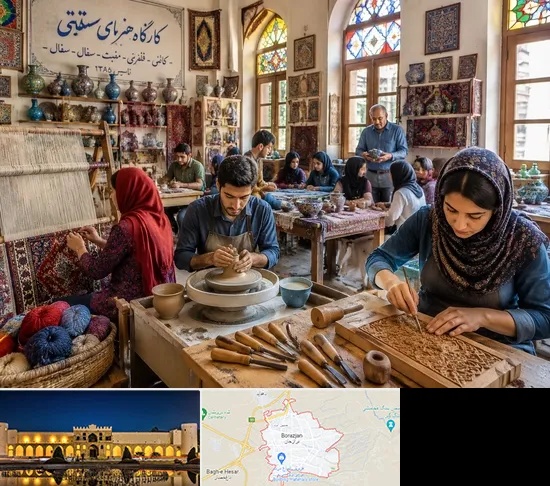 آموزشگاه صنایع دستی در برازجان
