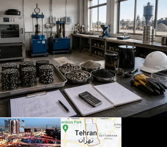 آموزش کارشناس فنی، تولید و اجرای آسفالت در صادقیه