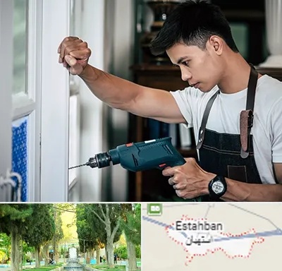 تعمیر درب و پنجره دوجداره در استهبان