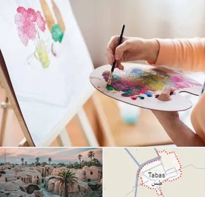 آموزشگاه نقاشی اکریلیک در طبس
