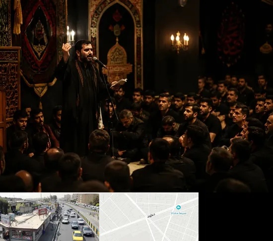 مداح در خیابان دماوند
