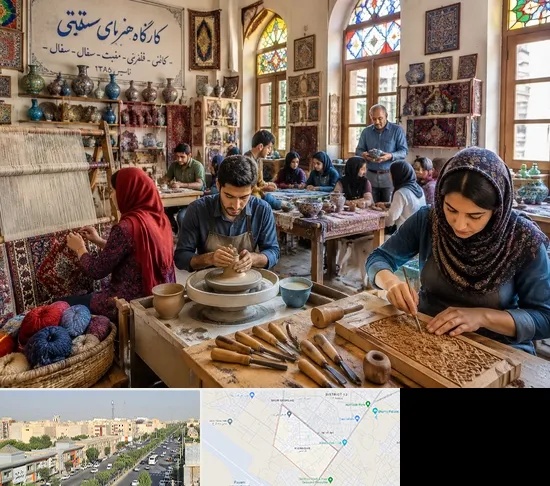 آموزشگاه صنایع دستی در کیانمهر کرج