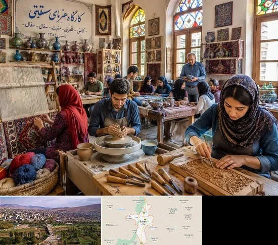 آموزشگاه صنایع دستی در بوکان