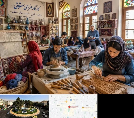 آموزشگاه صنایع دستی در هفت حوض