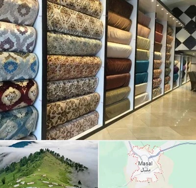 پارچه فروشی در ماسال
