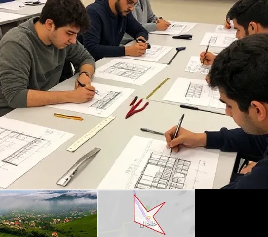 کلاس آمادگی آزمون طراحی معماری در خلخال