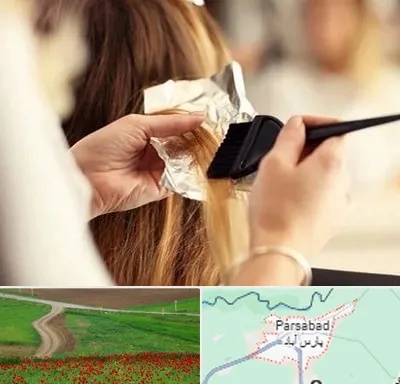 آرایشگاه رنگ و مش در پارس آباد