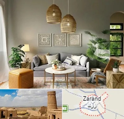 فروش لوازم دکوری و تزئینی در زرند