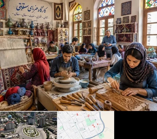 آموزشگاه صنایع دستی در زرافشان اسلامشهر