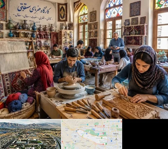 آموزشگاه صنایع دستی در منطقه 21 تهران