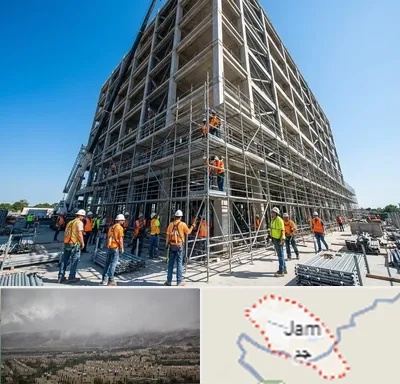 داربست در جم