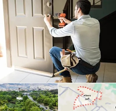 تعمیر درب ضد سرقت در البرز