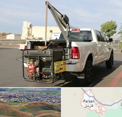 جرثقیل نیسان در فارسان