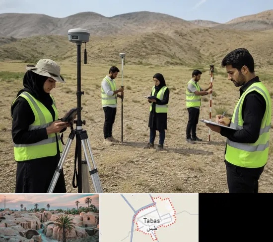 آموزش جامع نقشه برداری زمینی GPS در طبس