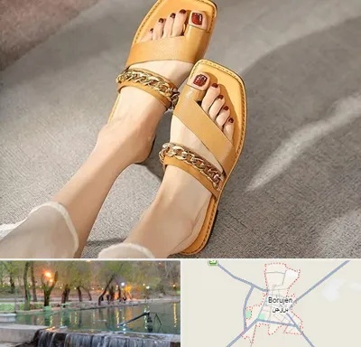 کفش صندل زنانه در بروجن