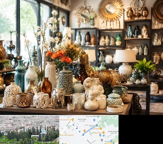 عمده فروشی وسایل دکوری و تزیینی در محلاتی شیراز