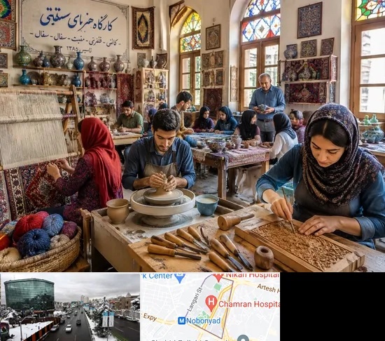 آموزشگاه صنایع دستی در اقدسیه