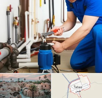 نصب پمپ آب در طبس