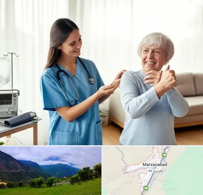 خدمات پرستاری در مرزن آباد