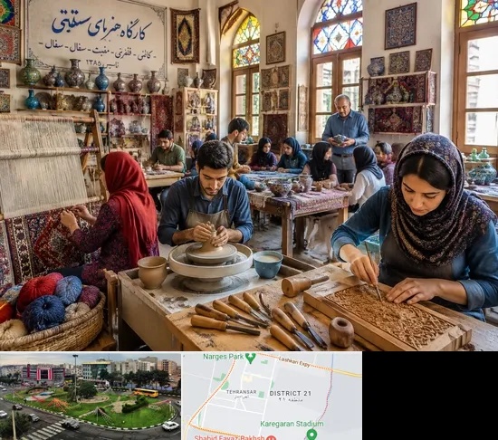 آموزشگاه صنایع دستی در تهرانسر