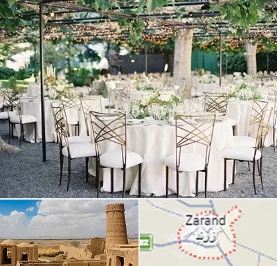 اجاره میز و صندلی در زرند