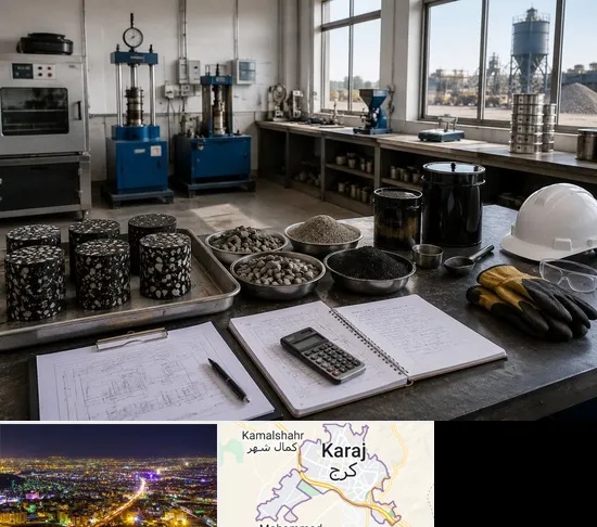 آموزش کارشناس فنی، تولید و اجرای آسفالت در کرج