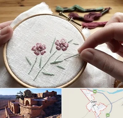 کلاس گلدوزی با دست در قائن