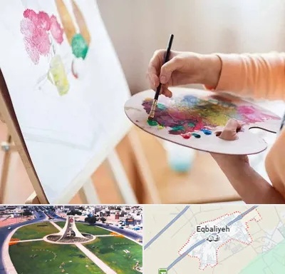 آموزشگاه نقاشی اکریلیک در اقبالیه
