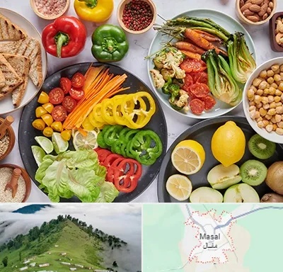 فروشگاه محصولات وگان در ماسال