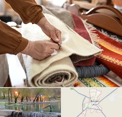 تولیدی فرش ماشینی در بروجن