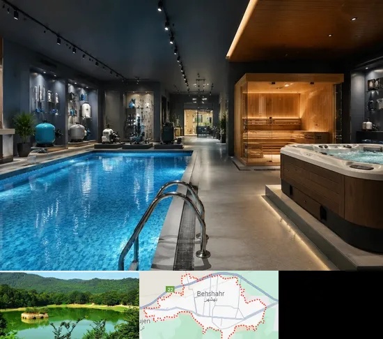 تجهیزات استخر، سونا و جکوزی در بهشهر