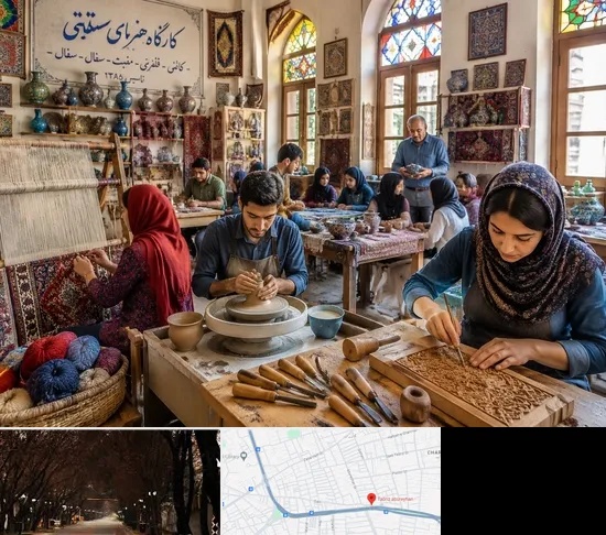 آموزشگاه صنایع دستی در ابوریحان تبریز