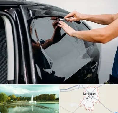 شیشه دودی خودرو در لردگان
