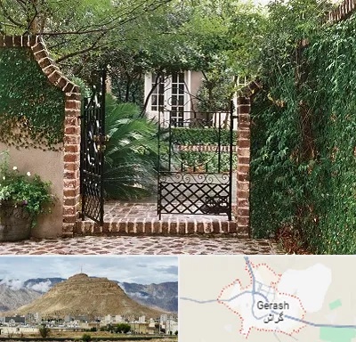 درب حیاط در گراش