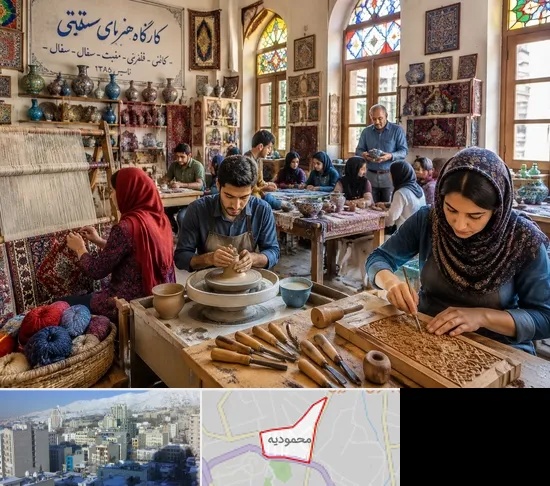 آموزشگاه صنایع دستی در محمودیه