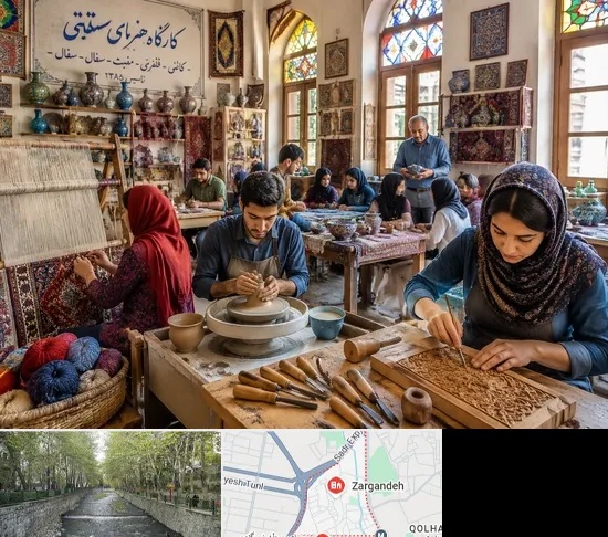 آموزشگاه صنایع دستی در زرگنده