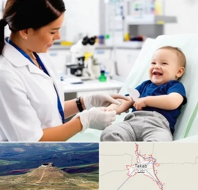 آزمایشگاه کودک و نوزاد در تکاب