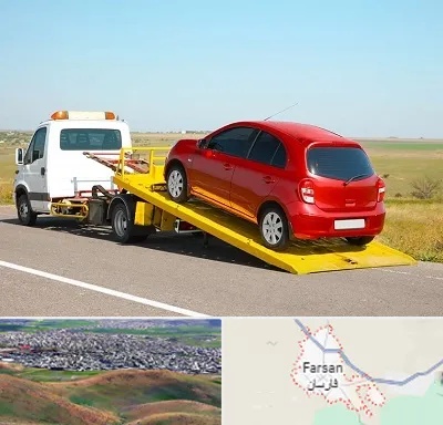 یدک کش خودرو در فارسان