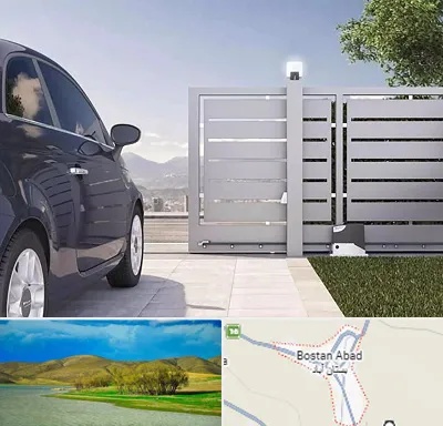 درب ریلی پارکینگ در بستان آباد