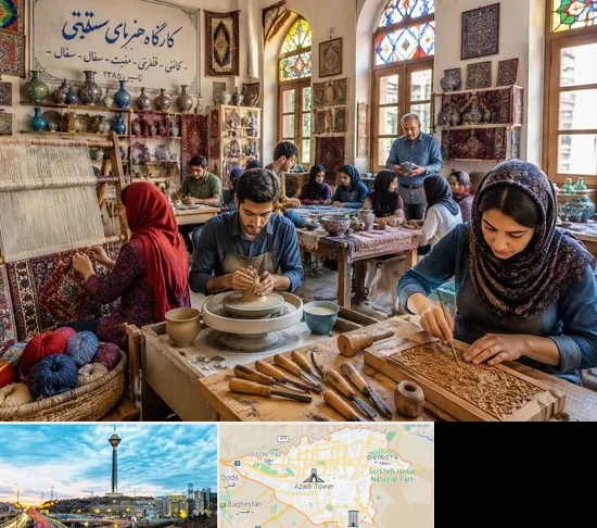 آموزشگاه صنایع دستی در تهران